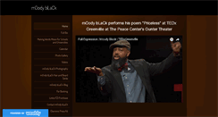 Desktop Screenshot of iammoodyblack.com